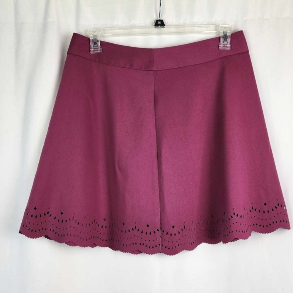 Women's LOFT Pink A-line Skirt Size 12